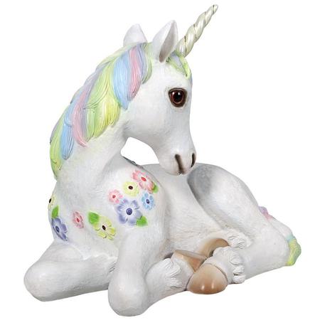 Design Toscano Sparkle the Mystical Magical Resting Unicorn Statue NE170215